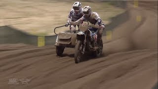 2017 FIM Sidecar Motocross World Championship  Lommel BEL [upl. by Nylia]