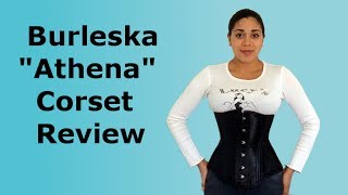 Burleska Athena Underbust Review  Lucys Corsetry [upl. by Serafine]