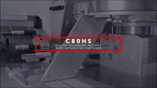 C80HS A96  Blister packaging machine with integrated cartoner by IMA Safe [upl. by Nally]