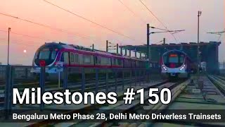 Indias Bengaluru metro line to Kempegowda International Airport Delhi Metro goes driverless [upl. by Hayyifas605]