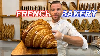 Lart de la viennoiserie〈 Mickael Martinez 〉Recette de CROISSANT français frenchbakery [upl. by Duer]