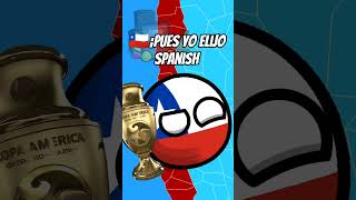 la copa américa del 2016🤑🇨🇱🇦🇷🏳️‍🌈 polandball humor [upl. by Desdamona]