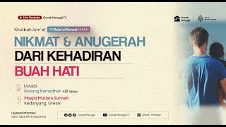 Khutbah Jumat Nikmat dan Anugerah dari Kehadiran Buah Hati  Ustadz Gesang Ramadhan Hafidzahullah [upl. by Rubel]