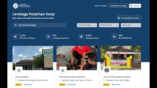 Panduan Pendaftaran Lembaga Pelatihan Kerja  Update cara tambah data instruktur [upl. by Robinet890]