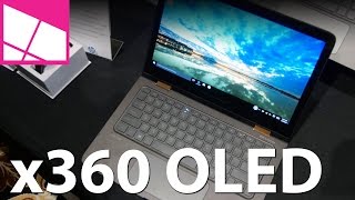 HP Spectre x360 133inch OLED handson from CES 2016 [upl. by Alra956]