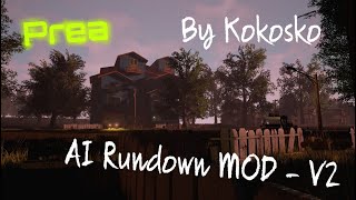 Hello Neighbor Pre Alpha  AI Rundown MOD V2 By Kokosko [upl. by Noirrad]