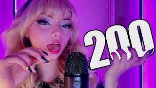 ASMR 200 Triggers in 2 Hours changes every 36 seconds [upl. by Akoyin]