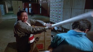 THE OWL VS DUMBO 1984  Sammo Hung Fight [upl. by Anilam]