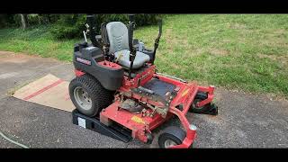 Gravely Pro Turn 252 Series 200 Hydraulic Oil Change Hydro Gear ZT5400 [upl. by Rasia]