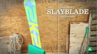 K2 Slayblade Snowboard 2013 Product Video [upl. by Atneciv293]