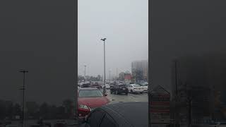 Rain and fogg in canada 🇨🇦 😍 canada whatabeautifuldaytogooutside snow edm music [upl. by Weatherby]