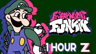 Weegee  Friday Night Funkin FULL SONG 1 HOUR [upl. by Ahsilef]