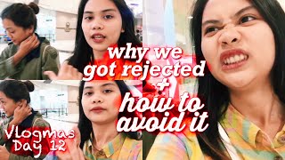 vlog  Passport Application Fail  Tips On How to Avoid Getting Rejected Philippines Vlogmas2018 [upl. by Aratahc]