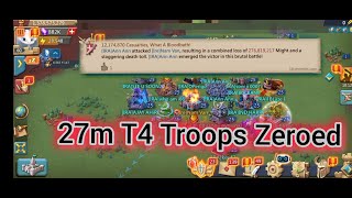 Lords Mobile  Fat target zeroed and Online Burn ft IRA Guild lordsmobile lordsmobileads war [upl. by Ahsiekahs]