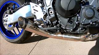 2022 Yamaha MT09 SCProject S1 Exhaust mt09 mt09sp scproject [upl. by Goeger]