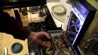 Fixing a broken Samsung Microwave  The dreaded 5E error code  aka the SE error code [upl. by Alaekim597]