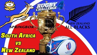 SOUTH AFRICA v NEW ZEALAND  Rugby World Cup Final  Rugby Challenge 4 [upl. by Natsirc]