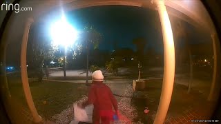 Young Child Swipes Package From Doorstep [upl. by Mailliw]