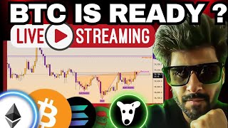 🚨Live Bitcoin amp Crypto Trading Show  Top 5 AltCoin Trading Setup  Dogs Pump 🚀 LIVE [upl. by Aldridge]