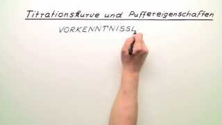 Richtig verstehen Titrationskurve und Puffereigenschaften  Chemie  Organische Chemie [upl. by Loss]