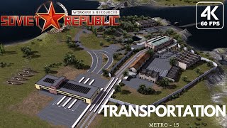 WORKERS amp RESOURCES SOVIET REPUBLIC  Tutorials  15  Metro [upl. by O'Doneven303]