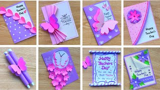 7 Amazing DIY Teachers Day Card Ideas  Happy Teachers Day Crafts  Teachers Day Cards 2024 [upl. by Jethro]