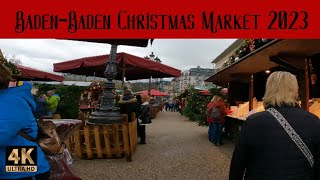 BadenBaden Christmas Market [upl. by Wanfried715]