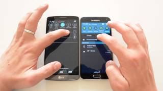 LG G3 vs Samsung Galaxy S5 confronto da TuttoAndro [upl. by Areip]