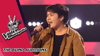 TushigJ  quotSave your tearsquot  Blind Audition  The Voice of Mongolia 2022 [upl. by Anamuj895]