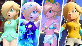 Evolution of Rosalina Costumes in 3D Super Mario Games 2007  2024 [upl. by Aimas]