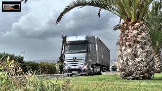 MercedesBenz Actros 1851 LS test [upl. by Thetis]