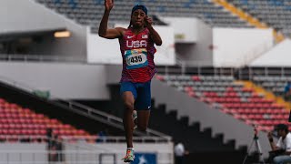 U23 NACAC 2023 Triple Jump Championship  Russell Robinson [upl. by Eiramnwad46]