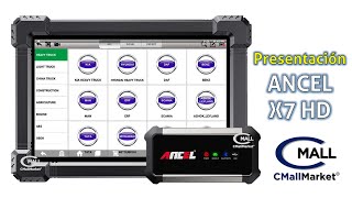 ANCEL X7 HD Scanner Profesional Vehículos Pesados DISPONIBLE COLOMBIA LATINOAMÉRICA CMallMarketcom [upl. by Myo]