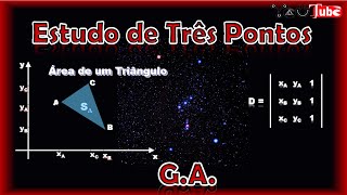 ÁREA do TRIÂNGULO e Condição de ALINHAMENTO de TRÊS PONTOS na GEOMETRIA ANALÍTICA [upl. by Beck]