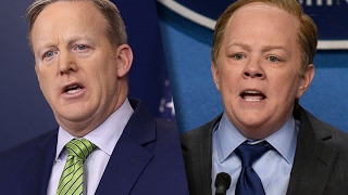 Trump Angry That SNL Chose Woman to Play Sean Spicer [upl. by Nevram]