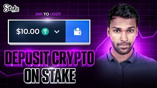 HOW TO DEPOSIT CRYPTO ON STAKE  DEPOSIT PROBLEM SOLUTION STAKE [upl. by Melton6]