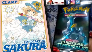 Card Captor Sakura  Clear Card Hen 8  Más Unboxing Cartas Pokemon Chinas  Manga Ivrea  RDC Cine [upl. by Naamana]