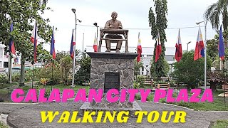 Calapan City Plaza I Oriental Mindoro I Walking Tour [upl. by Nahshon779]