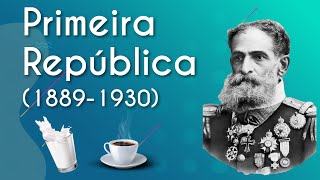 Primeira República 18891930  Brasil Escola [upl. by Hild]