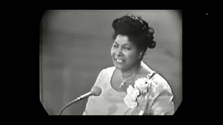 Mahalia Jackson  Hand on the plough gospel music  Hamburg 1961 [upl. by Diane]