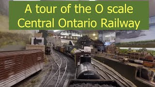 Central Ontario Railway Northbound Layout Tour  O scale 2 rail  Model Railroad Club of Toronto [upl. by Efrem]