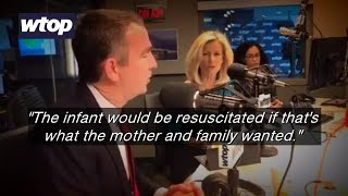 Gov Northam defends abortion bill comments after backlash [upl. by Peednam636]