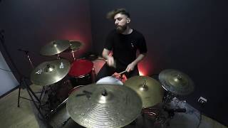 Jacopo Volpe  Post Malone  Over Now Drum Cover [upl. by Adalia]