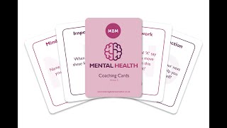 Mental Health Coaching Cards  Sticky Product Overview  Making Business Matter with Sticky Learning [upl. by Eanahs]