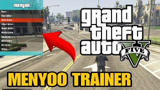 How to install MENYOO TRAINER in GTA 5 [upl. by Ikram]