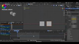 Turn keyframes into bezier curves in blender [upl. by Eelram]