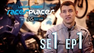 Adventure Motorcycling Documentary  RACES TO PLACES SO1 EP1 Ft Lyndon Poskitt [upl. by Amby549]