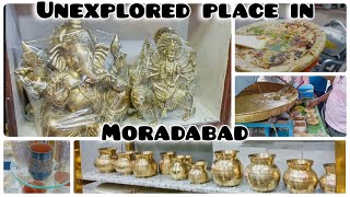 Most unexplored place in Moradabad🔥 Cheapest Brass market of INDIA😯  EP17  MEERUT MENS [upl. by Sandstrom]