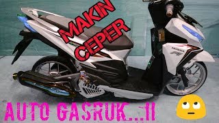 Cara membuat motor Ceperpasang pengundur shock [upl. by Erialb]