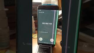 Samsung Galaxy S7 edge incoming call [upl. by Ahcatan]